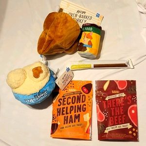 Thanksgiving dog treats and toys